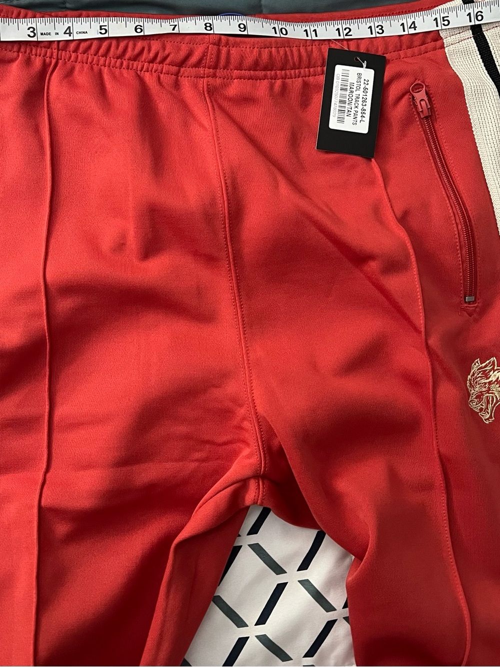 Darc Sport Red Sweatpants size L - Picture 11 of 11